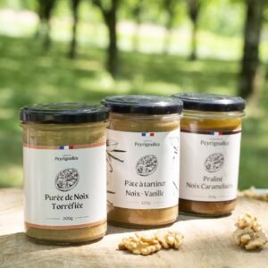 Lot de 3 pâtes à tartiner à la noix – Domaine de Peyrignolles